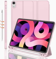Etui do tabletów - D-Pro Smart Cover V2 etui do Apple Pencil iPad Pro 11 2018 / Air 4 10.9 2020 / Air 5 10.9 2022 (Pink) - miniaturka - grafika 1