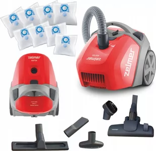 Odkurzacz Zelmer Antek ZVC 3501R + 8 worków ZMB02K - Odkurzacze - miniaturka - grafika 1
