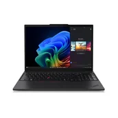Laptopy - Lenovo ThinkPad T16 Gen 4 (AMD) Copilot+ PC AMD Ryzen AI 7 PRO 350 (16") WUXGA 64 GB RAM 1 TB SSD Wi-Fi 7 (802.11be) Windows 11 Pro Niemiecki Czarny - miniaturka - grafika 1
