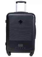 Walizki - Walizka średnia Puccini Corfu - czarny - miniaturka - grafika 1