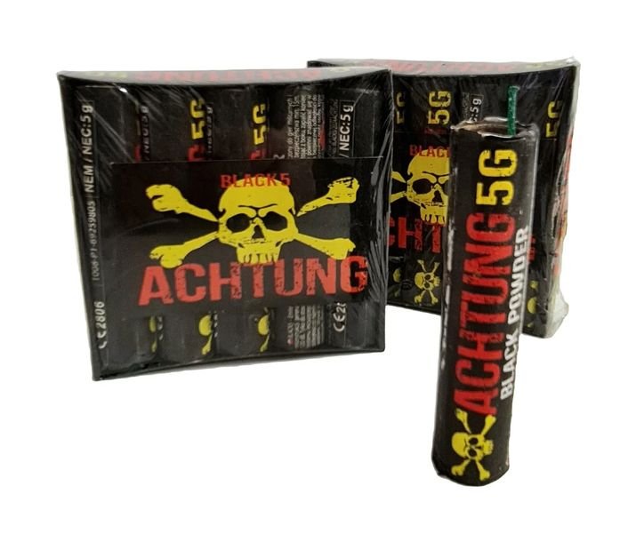 Emiter Dźwięku Gaoo ACHTUNG 5G BLACK POWDER - 5 szt/op.