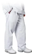 Odzież robocza - SPODNIE OCHRONNE DO PASA LHOLLMAN LH-FOOD_TRO; BIAŁY - miniaturka - grafika 1