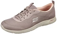 Trampki damskie - Skechers Damskie tenisówki Arch FIT Refine, brązowe, 5,5 UK - miniaturka - grafika 1