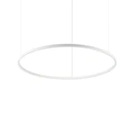 Lampy sufitowe - Ideal Lux Lampa wisząca ORACLE SLIM SP D90 ROUND biała 4000K 269870 269870/IL - miniaturka - grafika 1
