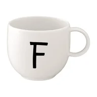 Kubki - Kubek z literą F Letters Villeroy & Boch - miniaturka - grafika 1