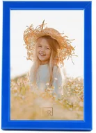 Ramki na zdjęcia - Ramka na zdjęcie 15x21 wąska niebieska, blue - miniaturka - grafika 1