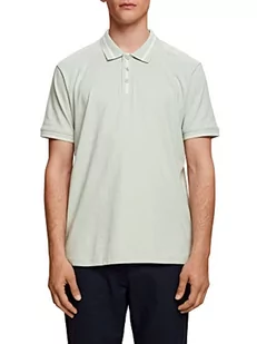 ESPRIT Męska koszulka polo 043EE2K322, 340/PASTEL Green, XS, 340/Pastel Green, XS - Koszulki męskie - miniaturka - grafika 1