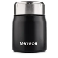 Termosy - Termos obiadowy Meteor 500 ml - czarny - miniaturka - grafika 1