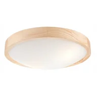 Oprawy, klosze i abażury - LAMKUR Plafon Anello sosna 37 cm E27 Lamkur - miniaturka - grafika 1