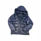 Kurtki damskie - Pikowana kurtka damska kaptur GUESS S - miniaturka - grafika 1