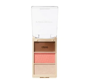 Everybody London Trio Face paleta do konturowania twarzy Glow Me Peachy 8,6 g - Bronzery i konturowanie twarzy Everybody London Trio Face paleta do konturowania twarzy Glow Me Peachy 8,6 g - Bronzery i konturowanie twarzy - miniaturka - grafika 1
