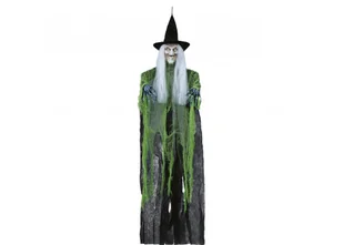 Czarownica wisząca zielona wiedźma halloween - Balony i akcesoria - miniaturka - grafika 1