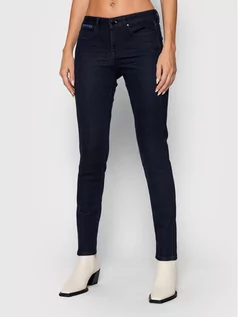 Spodnie damskie - Guess Jeansy W1BA03 D4H512 Granatowy Ultra Skinny Fit - grafika 1