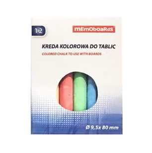 Kreda kolorowa do tablic MEMOBOARDS 12 kol. - Kreda - miniaturka - grafika 1