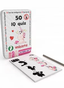 Podróżne łamigłówki - 50 iq jednorożce The Purple Cow - Książki edukacyjne - miniaturka - grafika 3