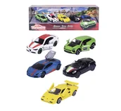 Samochody i pojazdy dla dzieci - MAJORETTE DREAM CARS ITALY 5-PACK 1:64 SAMOCHÓD NOWY METALOWY MODEL - miniaturka - grafika 1