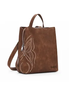 Desigual Plecak Goodall Sumy 25SAKP07 Brązowy - Torebki damskie - miniaturka - grafika 1