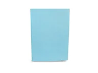 Prześcieradła - Prześcieradło bez gumki, KZ, bawełniane, 160x200 cm, niebieski - miniaturka - grafika 1