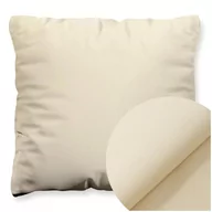 Pościel - Poszewka Bawełna 50 x 50 Jednolita Ola Beż Beżowa - miniaturka - grafika 1