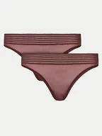 Majtki damskie - Triumph Komplet 2 par fig klasycznych Tempting Sheer 10218591 Brązowy - miniaturka - grafika 1