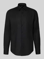 Koszule męskie - Koszula biznesowa o kroju regular fit z mieszanki bawełny model ‘JOE’ - miniaturka - grafika 1