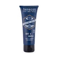 Kosmetyki do pielęgnacji twarzy męskie - Benecos : Men Shaving Cream (75 ml) - miniaturka - grafika 1