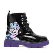 Buty dla dziewczynek - Trzewiki Mickey&Friends CEO-NJ-AW25-128DSTC Czarny - miniaturka - grafika 1