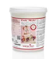 Dodatki do ciast w proszku - Profesjonalna Masa Do Figurek Saracino Biała 1Kg - miniaturka - grafika 1