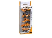 Samochody i pojazdy dla dzieci - Metalowe Pojazdy Budowlane, Auta, Resoraki 5 Sztuk Zestaw - miniaturka - grafika 1