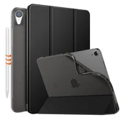 Etui do tabletów - D-Pro Smart Case TPU Soft-Gel Back Cover - iPad Mini 6 (Black) - miniaturka - grafika 1