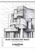 blok techniczny creatinio a4 biały - Podobrazia, bloki, papiery - miniaturka - grafika 1