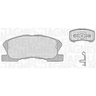 Klocki hamulcowe - Klocki hamulcowe - komplet MAGNETI MARELLI 363916060209 - miniaturka - grafika 1