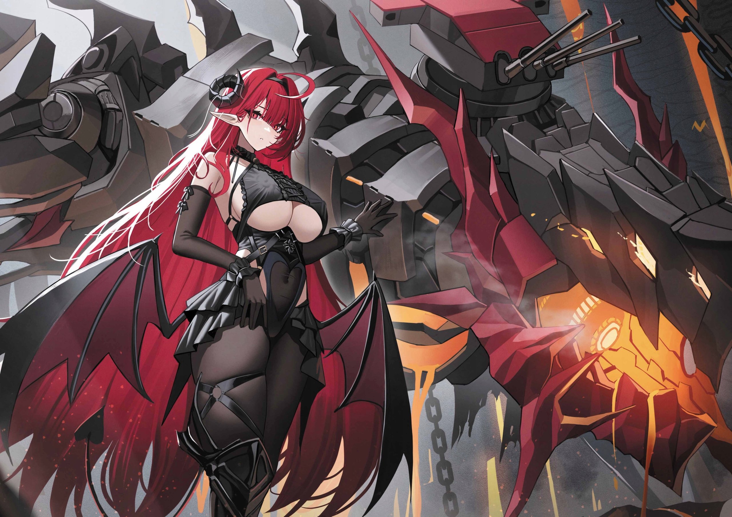 Plakat A3 anime gra Azur Lane