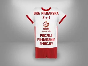 Gra Piłkarska 2w1 PZPN (Koszulka) Cartamundi - Powieści i opowiadania - miniaturka - grafika 1
