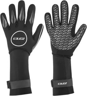 Zone3 Zone3 Rękawiczki pływackie z neoprenu, black/reflective silver M 2020 Akcesoria pływackie i treningowe NA18UNSG116/M - Sprzęt do nurkowania - miniaturka - grafika 1