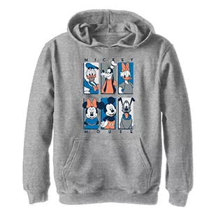 Disney Chłopięca bluza z kapturem Six Up Muted, Sportowa wrzosowa, M - Bluzy dla chłopców - miniaturka - grafika 1