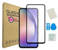 Szkła hartowane na telefon - Szkło na cały ekran do SAMSUNG GALAXY A54 5G czarna ramka HD full glass - miniaturka - grafika 1