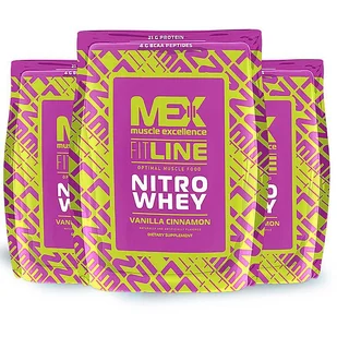 Mex Nitro Whey 2270G Strawberry - Odżywki białkowe - miniaturka - grafika 1