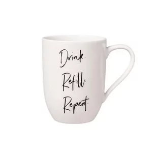 Kubek Drink. Refill. Repeat. Statement Villeroy & Boch - Kubki - miniaturka - grafika 1