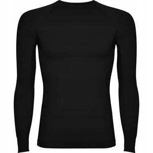 Koszulka TERMOAKTYWA Męska JAKOŚĆ Długi Rękaw Termiczna ROLY 0365 BLACK - Pozostała odzież narciarska - miniaturka - grafika 1