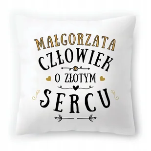 Poduszka Dla Małgorzaty na Urodziny na Prezent z Nadrukiem ze Zdjęciem - Poduszki dekoracyjne - miniaturka - grafika 1