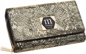 Portfele - Monnari Portfel Damski Skórzany Elegancki Duży Pojemny Ze Wzorem Skóry - MONNARI - miniaturka - grafika 1