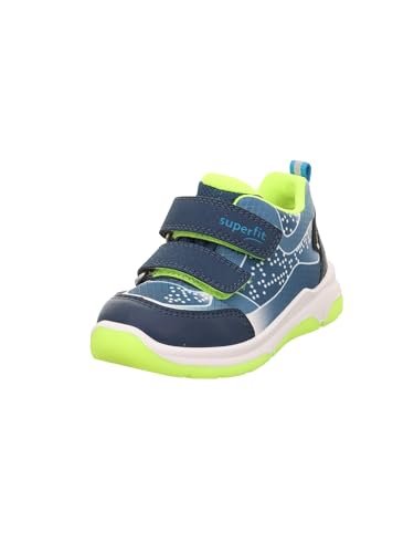 Superfit Cooper Gore-tex sneakersy chłopięce, Niebieski żółty 8000, 22 EU