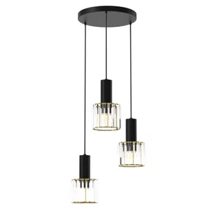 Milagro Lampa wisząca CRISTAL KOŁO 3xE27 MLP8362 - Lampy sufitowe - miniaturka - grafika 1