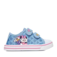 Buty dla dziewczynek - Trampki Mickey&Friends CEO-CP91-AW25-119DSTC Niebieski - miniaturka - grafika 1