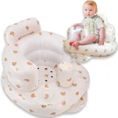 Leżaczki i huśtawki - Siedzisko fotelik dla niemowlaka do nauki siedzenia dmuchany Heckermann® YZ-059 - miniaturka - grafika 1