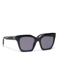 Okulary przeciwsłoneczne - Okulary przeciwsłoneczne Furla Sunglasses SFU621 WD00055-A.0116-O6000-1-060-CN-D Czarny - miniaturka - grafika 1