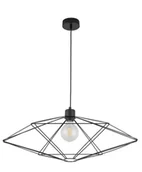 Lampy sufitowe - Vario L lampa wisząca 1-punktowa czarna 40555 - miniaturka - grafika 1