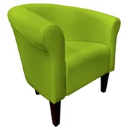 Fotele - ATOS Fotel Milo D5 limonka nogi 20 venge - miniaturka - grafika 1