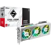 Karty graficzne - ASROCK Radeon RX 9070 Steel Legend OC 16GB 90-GA5EZZ-00UANF - miniaturka - grafika 1